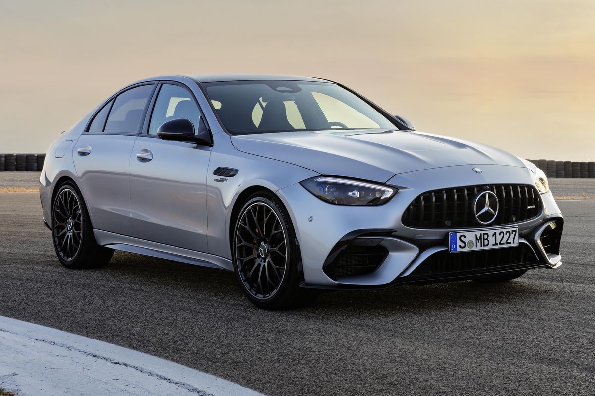 2024 Mercedes-AMG C63 Silences Doubters with a 671-HP Hybrid Wallop