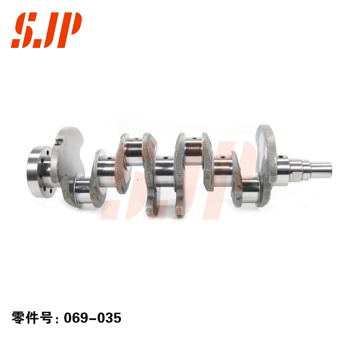 SJ-069-035 Crankshaft For Chery 481 Six Holes