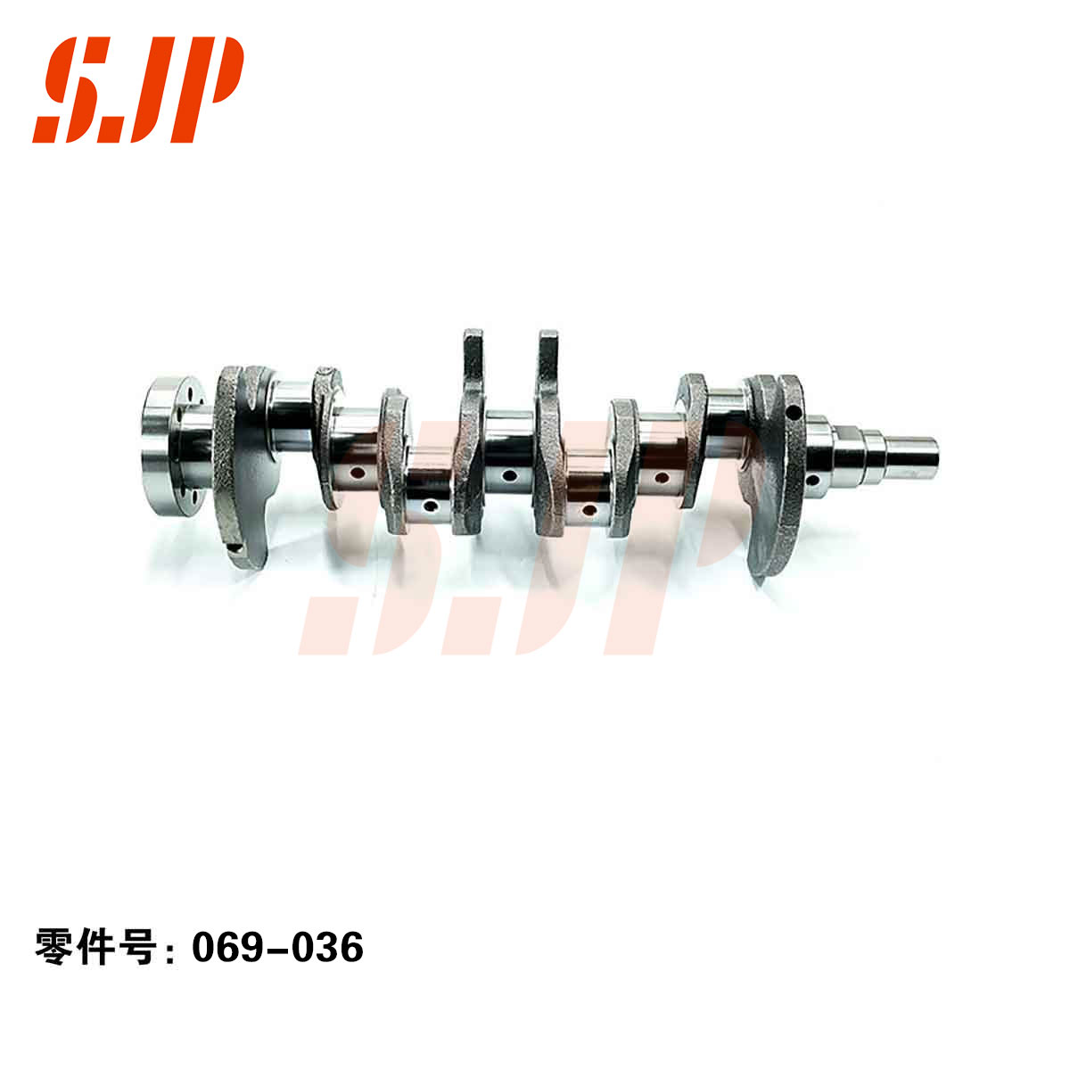 SJ-069-036 Crankshaft For Chery 481 Eight Holes（Flywheel）