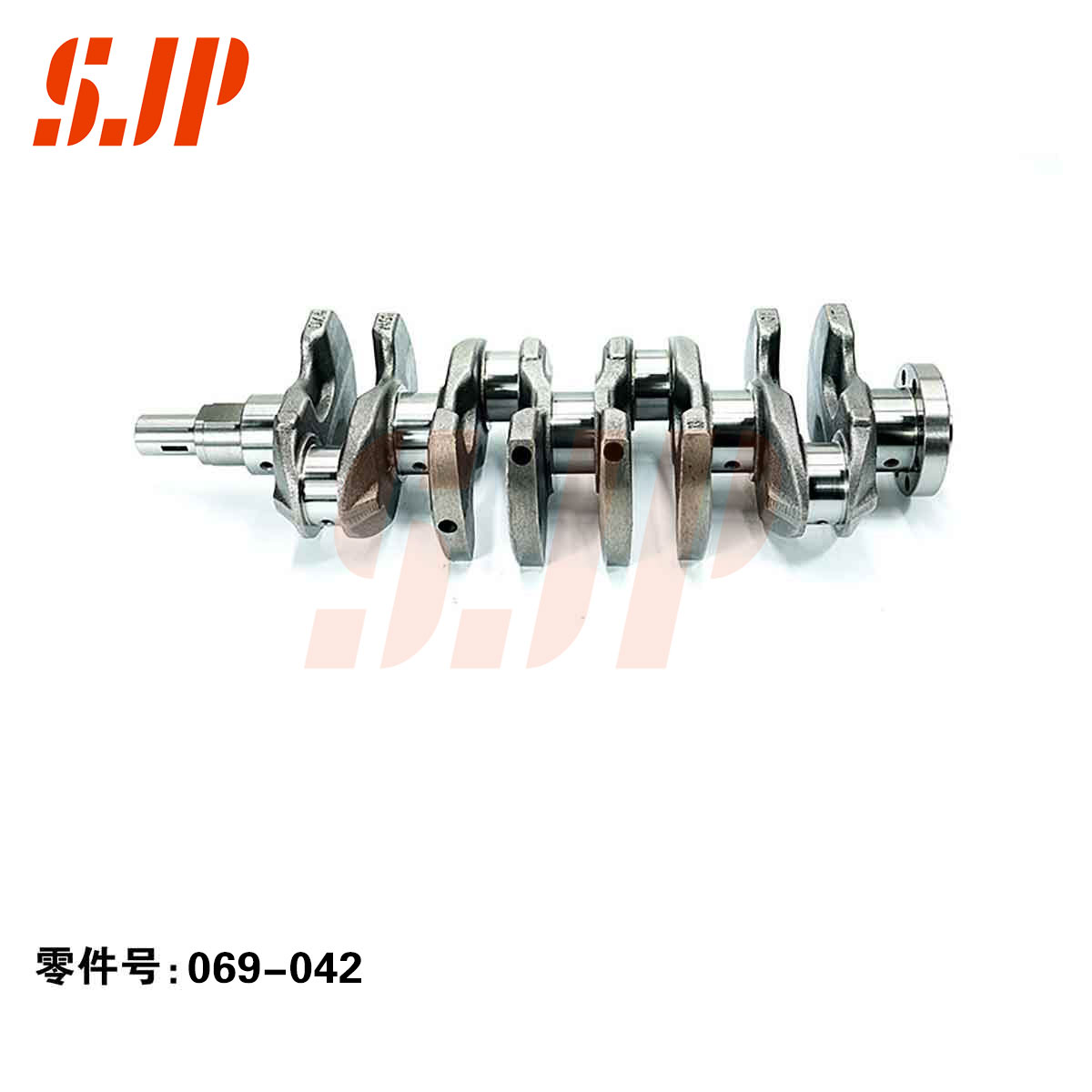 SJ-069-042 Crankshaft For Baojun 1.8/Liuji 479/Sokon 1.8/Geely 4G18/DVVT