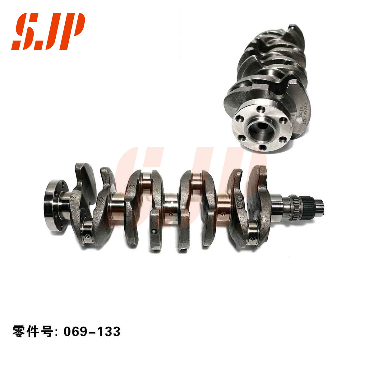 SJ-069-133 Crankshaft For DG16/Timing Sharp Teeth