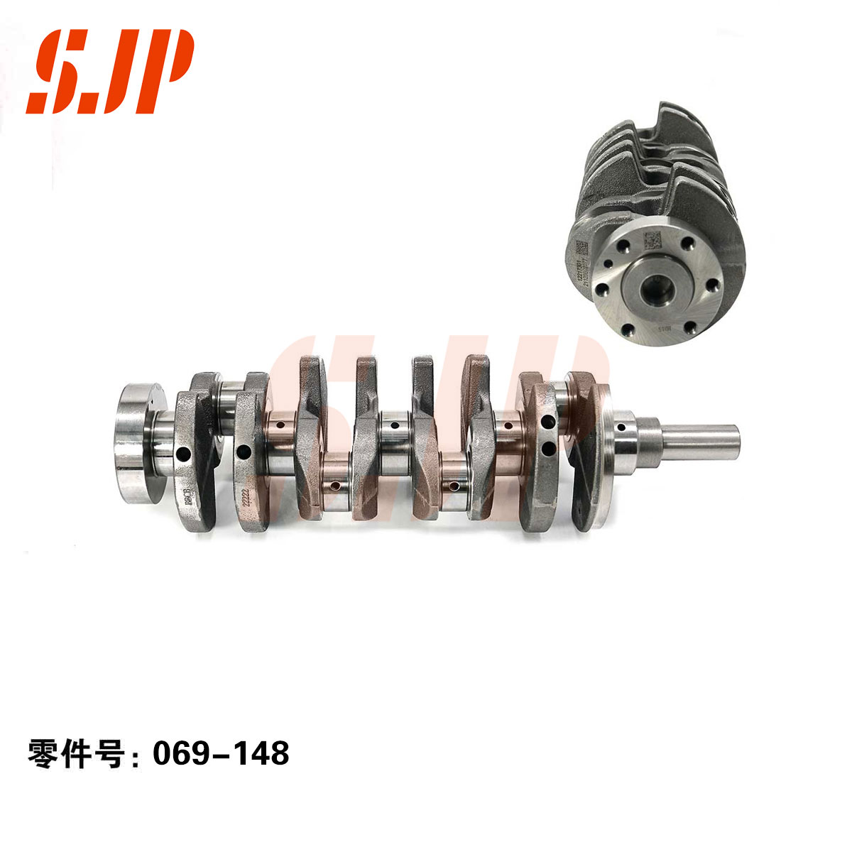 SJ-069-148 Crankshaft For Fengon IX5 1.5T/HD15 Cast/HD15A