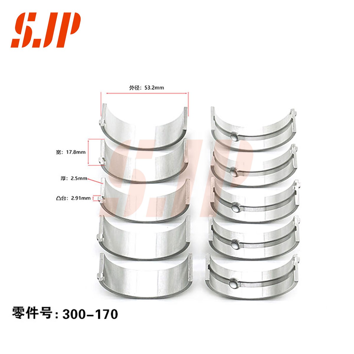 SJ-300-170 Main Bearing Set For MAZDA 3 Axela 2.0 CX5